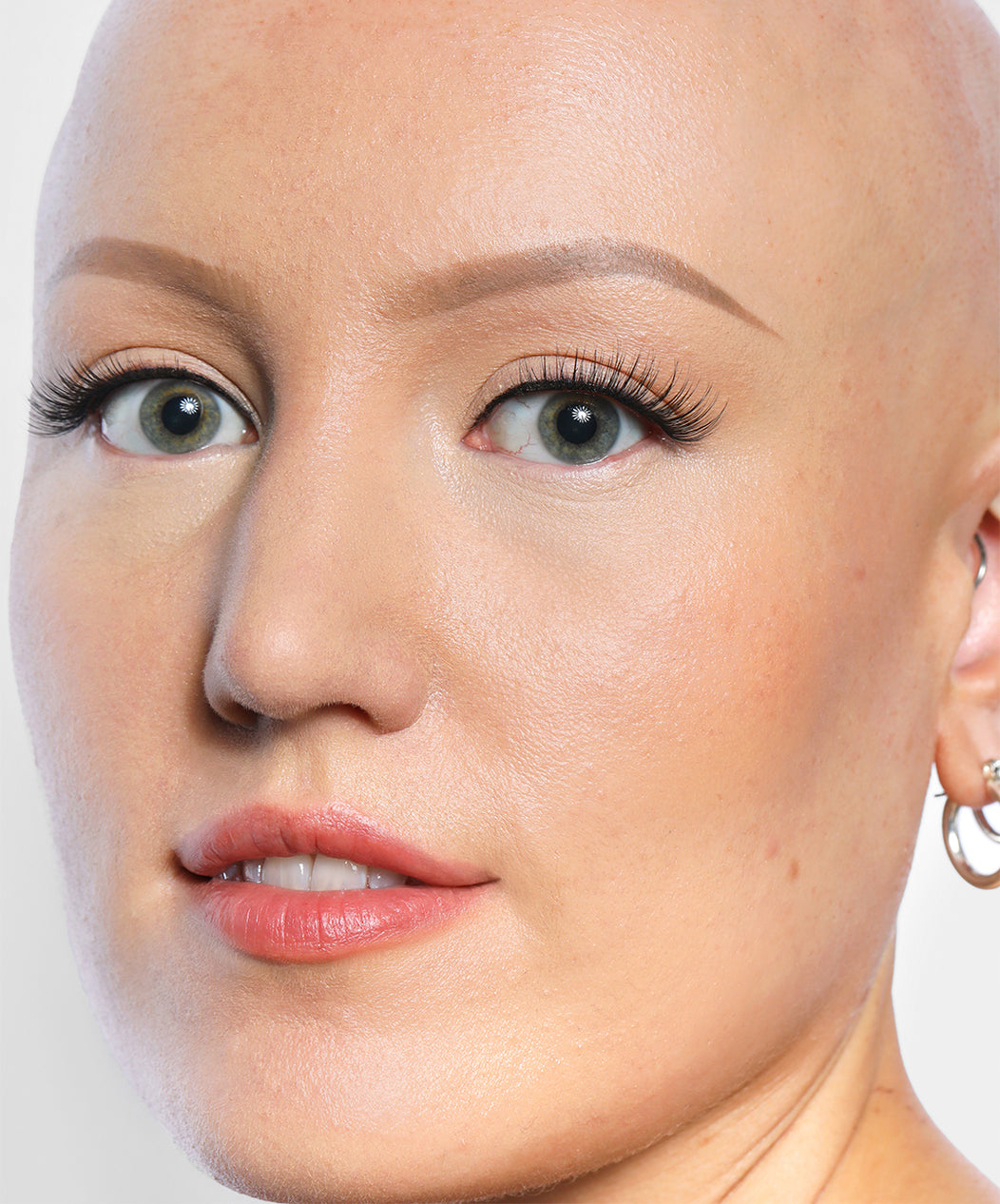 | desc: Natalie wears Brow Pomade in Light