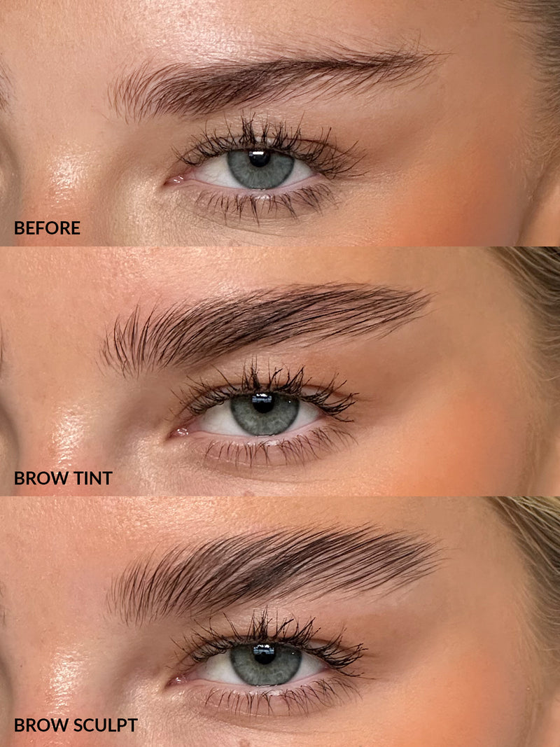 REFY Brow Tint Vs REFY Brow Sculpt